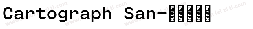 Cartograph San字体转换